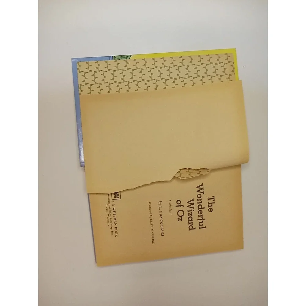 1970 The Wizard Of‎ Oz By L. Frank Baum Book Hardcover